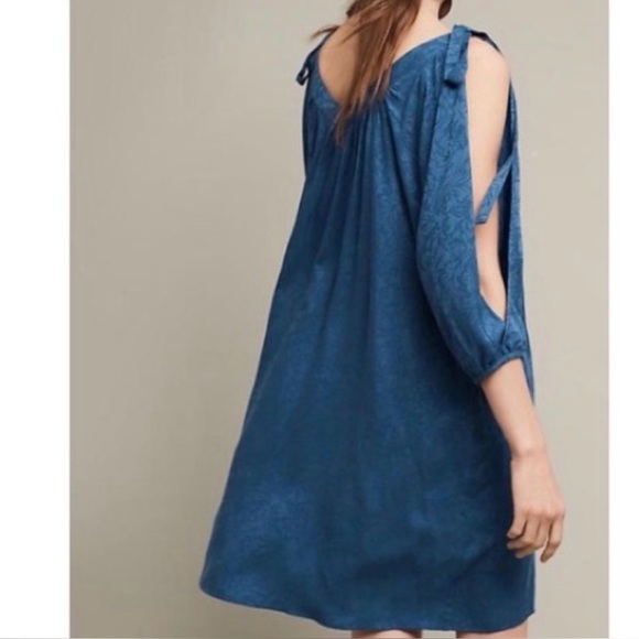 Anthro Holding Horses open shoulder dress Leyton - Picture 5 of 9